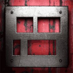 Old metal background N471