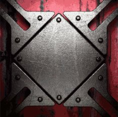 Old metal background N484