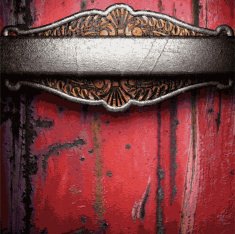Old metal background N490