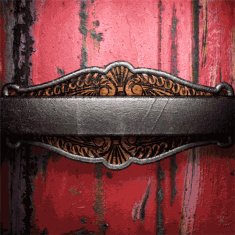Old metal background N491