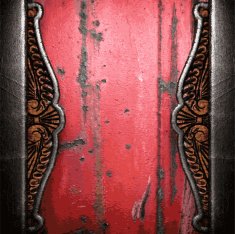 Old metal background N494