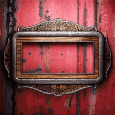 Old metal background N508