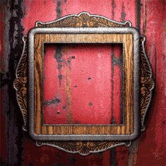Old metal background N511