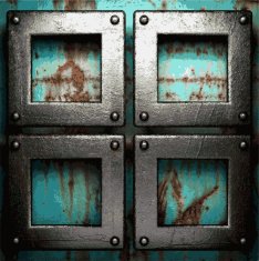 Old metal background N519