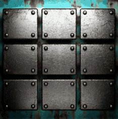 Old metal background N522