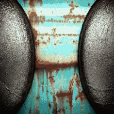 Old metal background N548