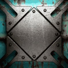 Old metal background N550