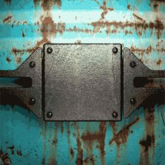 Old metal background N552