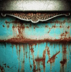 Old metal background N558