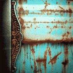 Old metal background N562