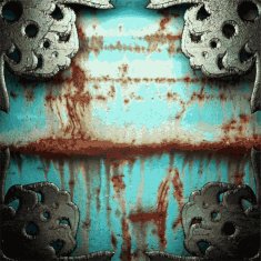 Old metal background N571