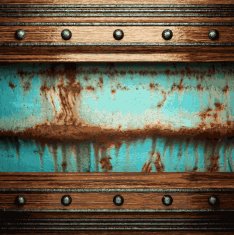 Old metal background N575