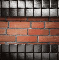 metal and brick background N53