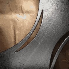 metal and paper background N98