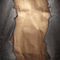 metal and paper background N105