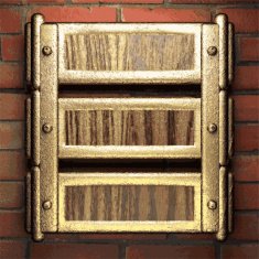 gold on brick background N9