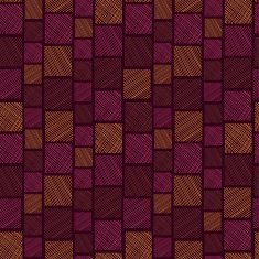 Decorative seamless square pattern