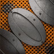 Old metal background N578