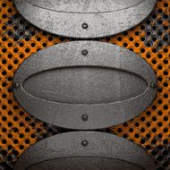 Old metal background N579
