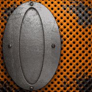 Old metal background N580