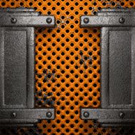Old metal background N583