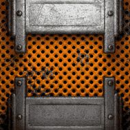 Old metal background N584