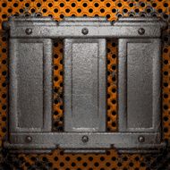 Old metal background N588