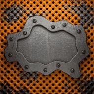 Old metal background N598