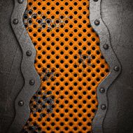 Old metal background N600
