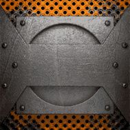 Old metal background N602