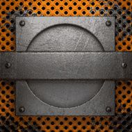 Old metal background N603