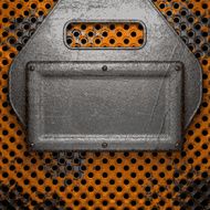 Old metal background N609