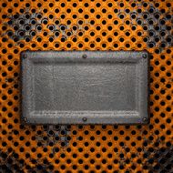 Old metal background N611