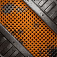 Old metal background N614