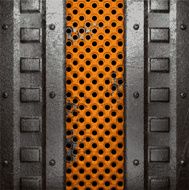 Old metal background N616