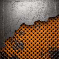Old metal background N618