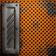 Old metal background N621
