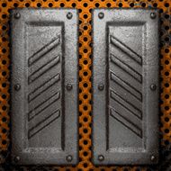 Old metal background N622