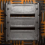 Old metal background N630