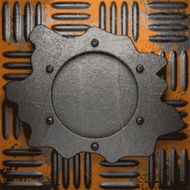 Old metal background N640
