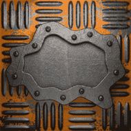 Old metal background N642
