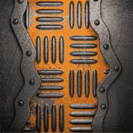 Old metal background N645