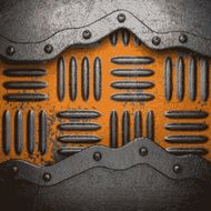 Old metal background N646