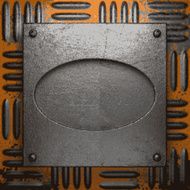 Old metal background N651
