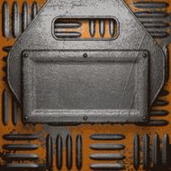 Old metal background N656