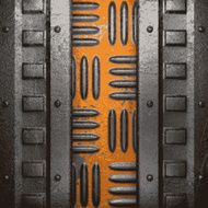 Old metal background N662