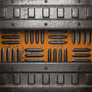 Old metal background N663