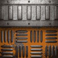 Old metal background N665