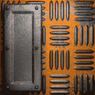 Old metal background N672