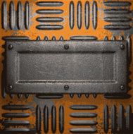 Old metal background N674